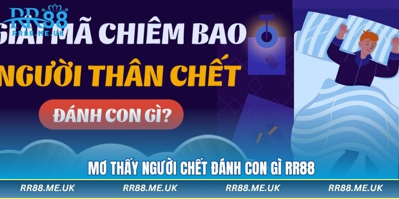 Mơ Thấy Người Chết Đánh Con Gì rr88